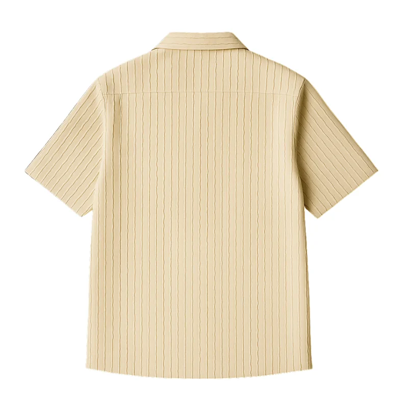 Sunset Wave Button-Up Shirt