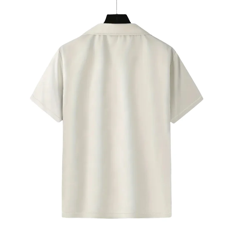 Monochrome Medusa Button-Up Shirt