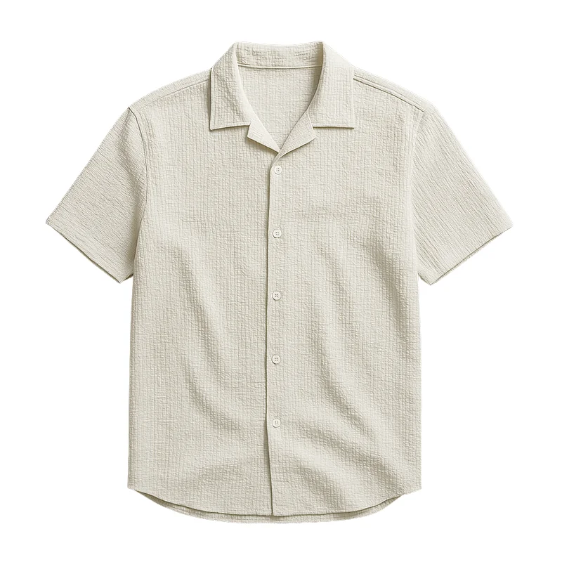 Vintage Weekend Waffle Shirt - Timeless Style and Comfort