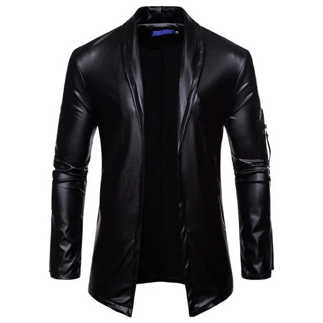 Premium Faux Leather Mens Jacket - Limited Edition