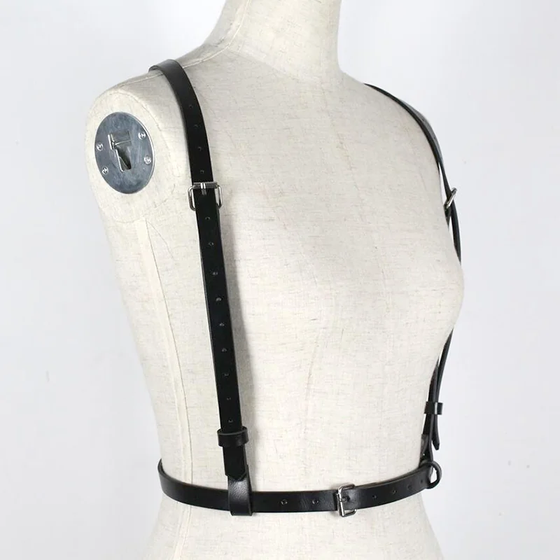 Womens Vertical Suspender Harness Belt