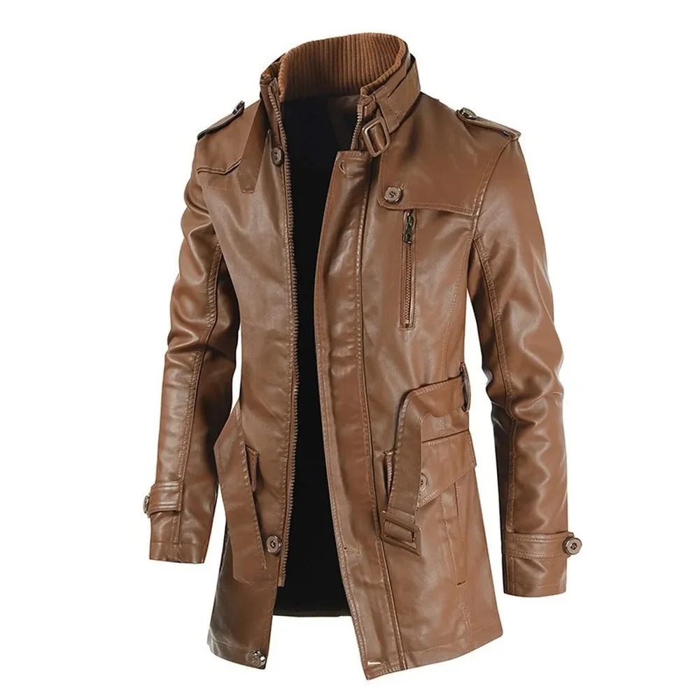 Premium Faux Leather Mens Jacket - Limited Edition