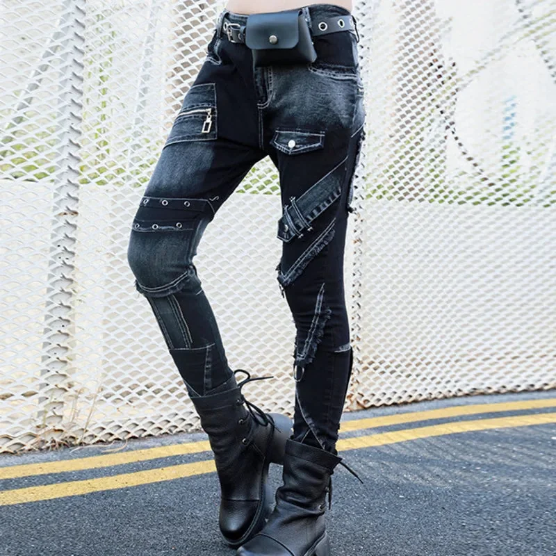 Black Denim Womens Pants Limited Edition Premium Blend