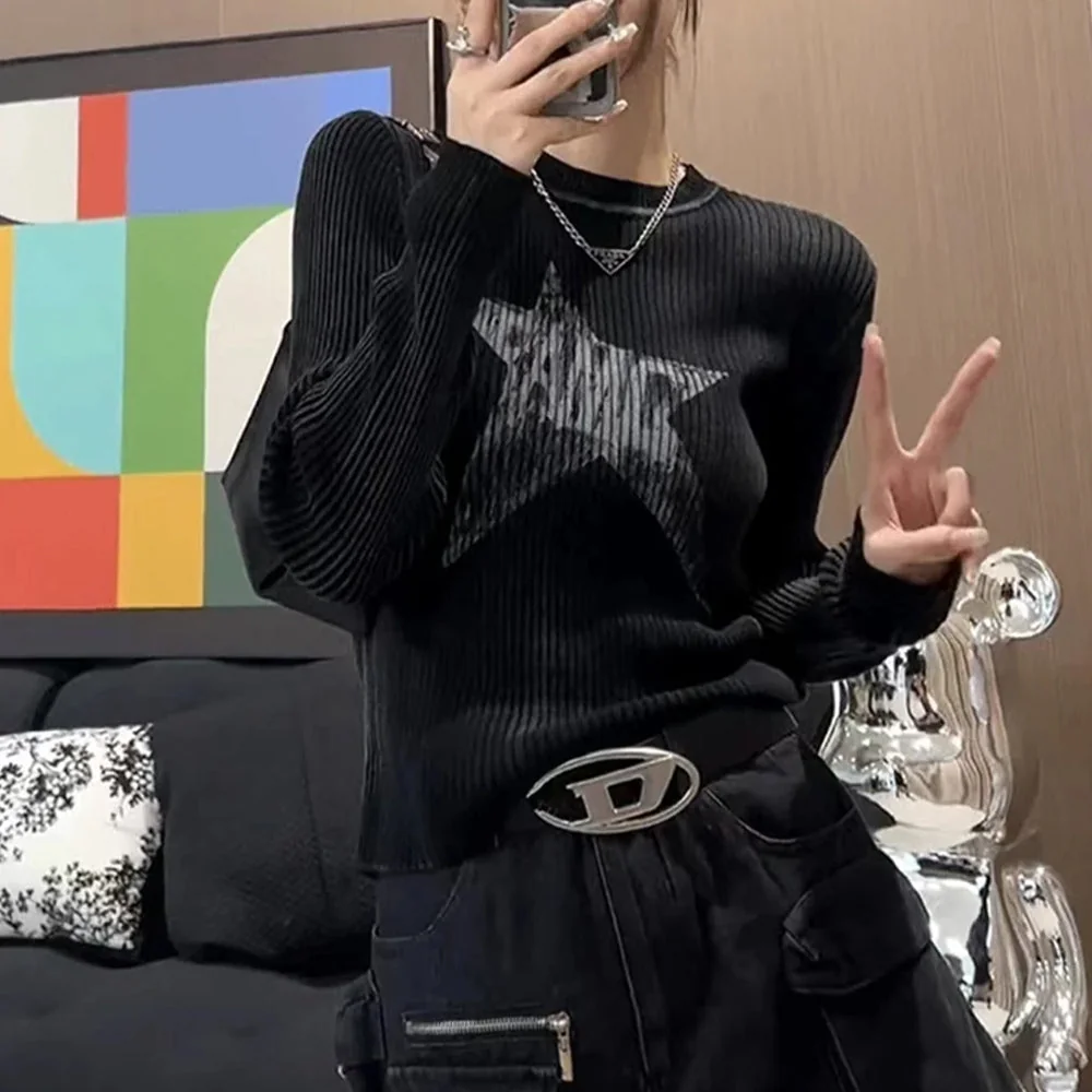 Black Premium Cotton Womens Sweater - Limited Edition