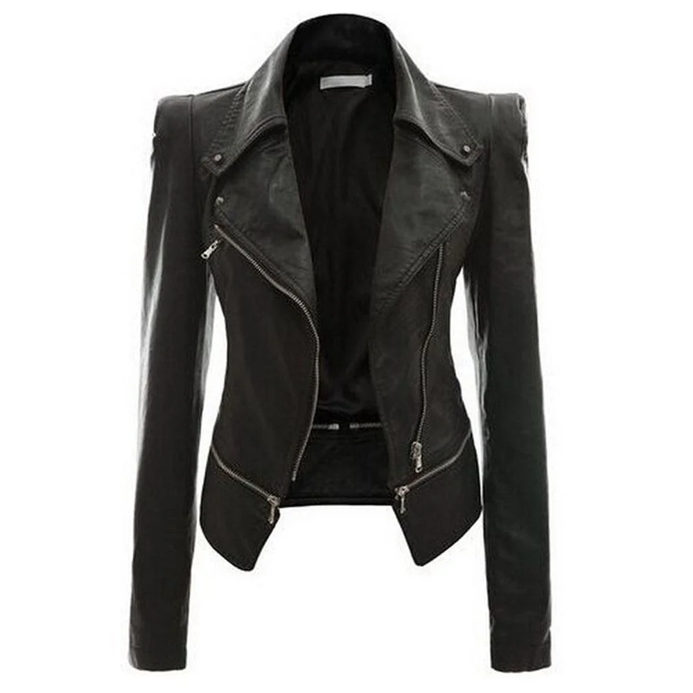 Limited Edition Faux Leather & Suede Gothic Jacket in Various Colors