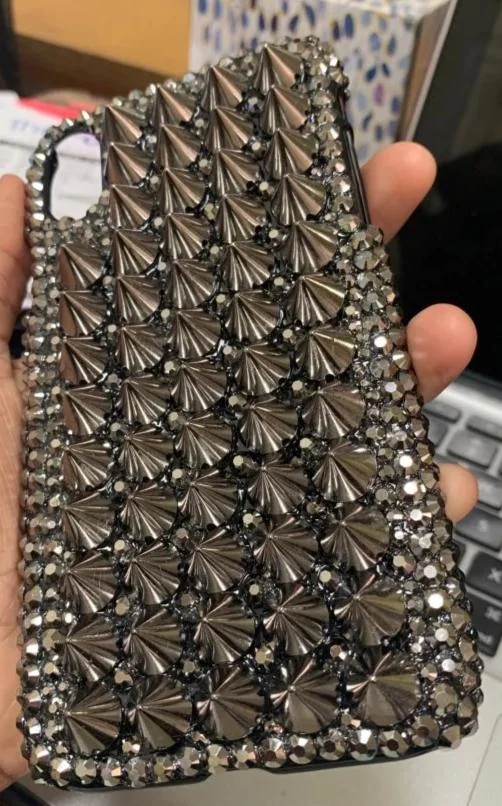 Studded Phone Case for iPhones - Spike Design