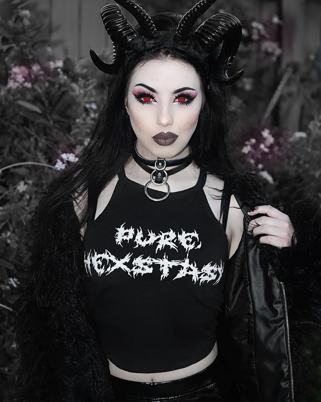 Gothic Cosplay Horn Headband - Black Stylish Horns