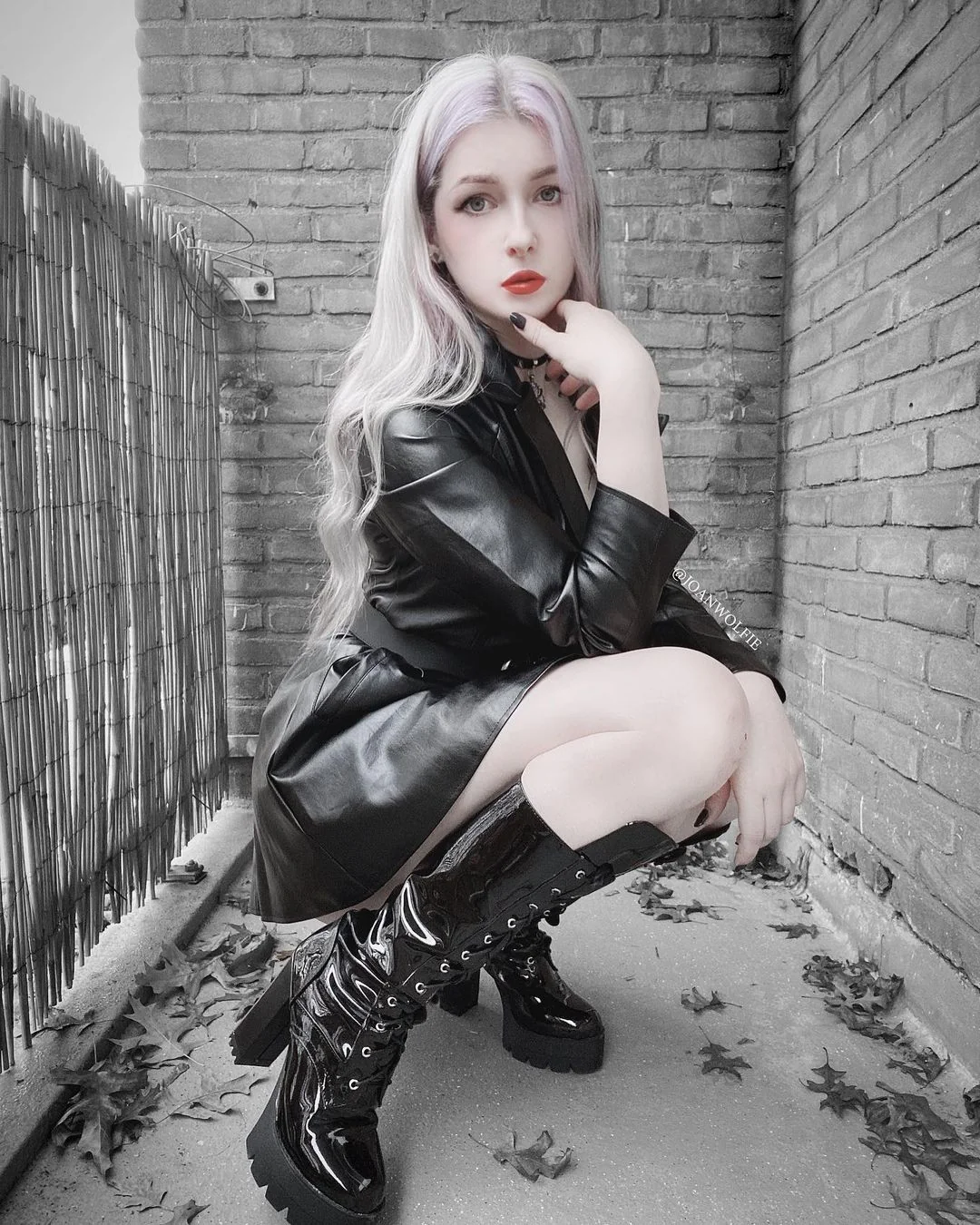 Black Chunky Platform Boots