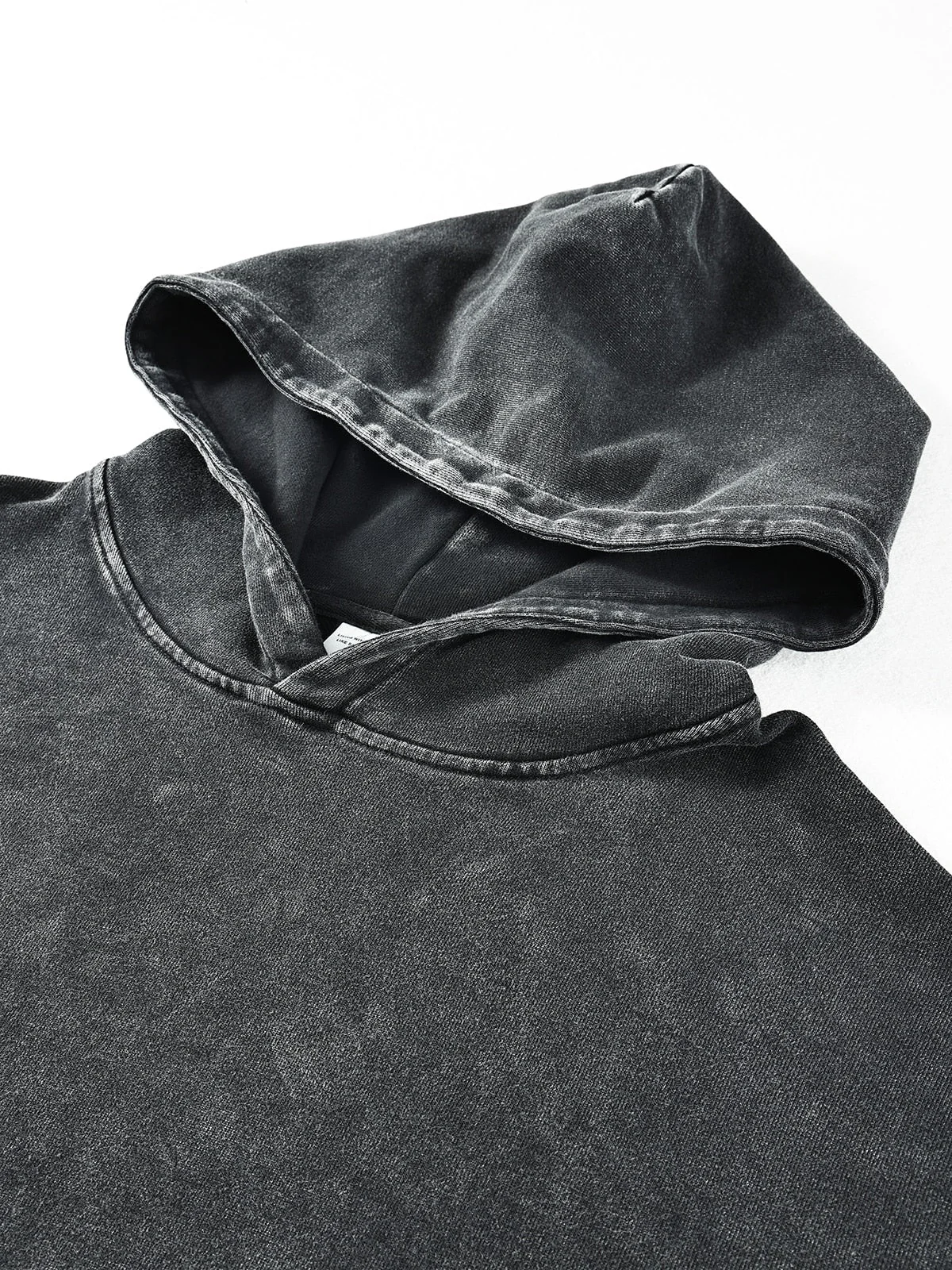 Premium Black Cotton Hoodie for Men