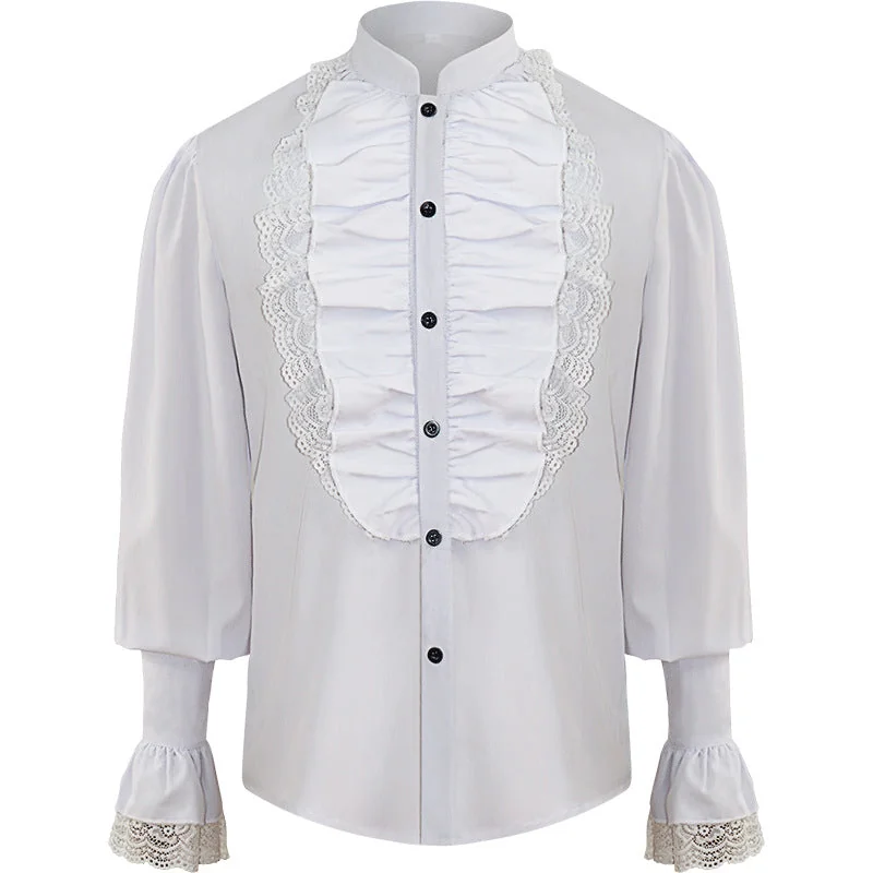 Victorian Style Premium Cotton Mens Shirt