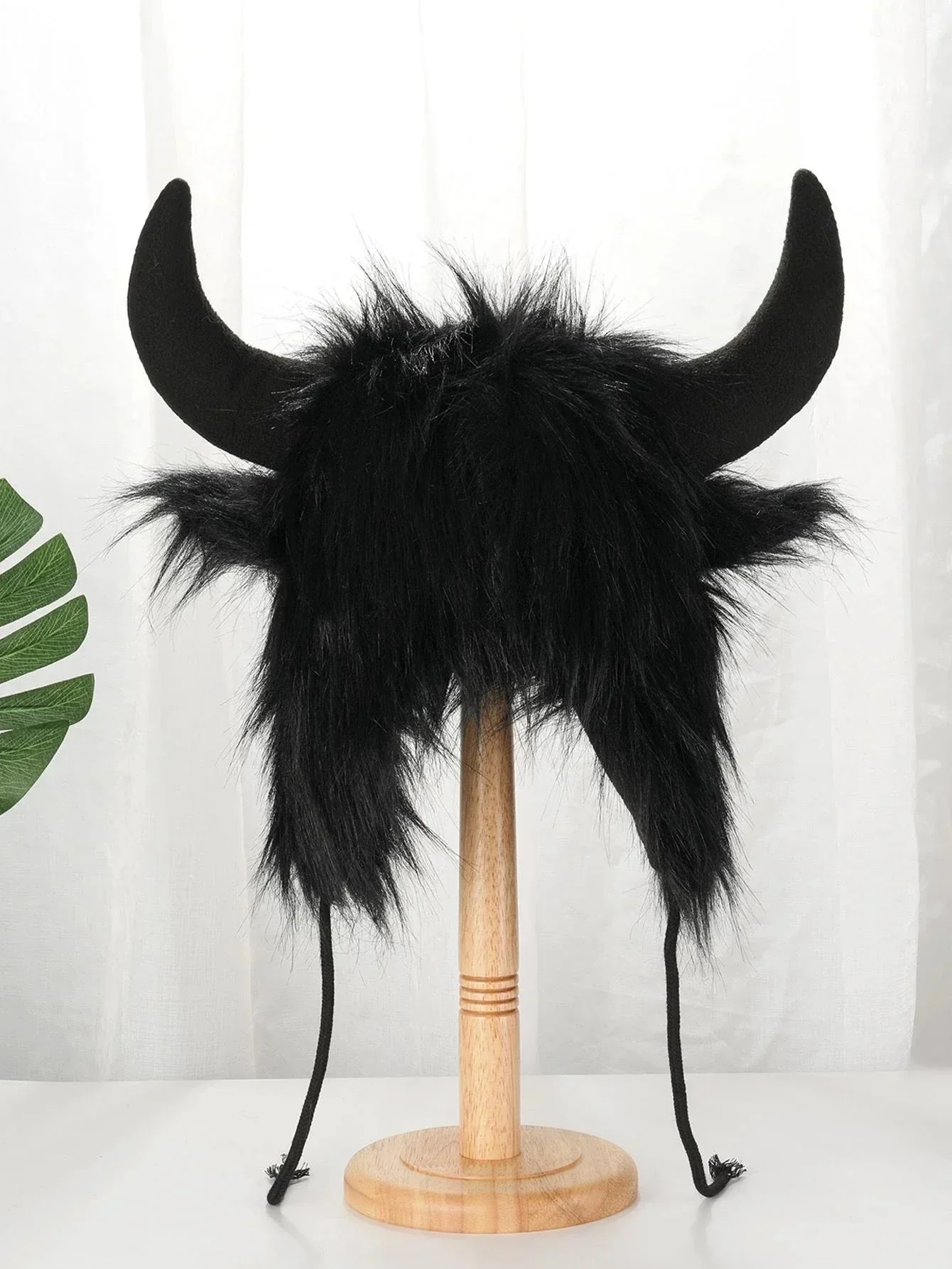 Premium Black Faux Fur Winter Hat - Limited Edition 57cm Size