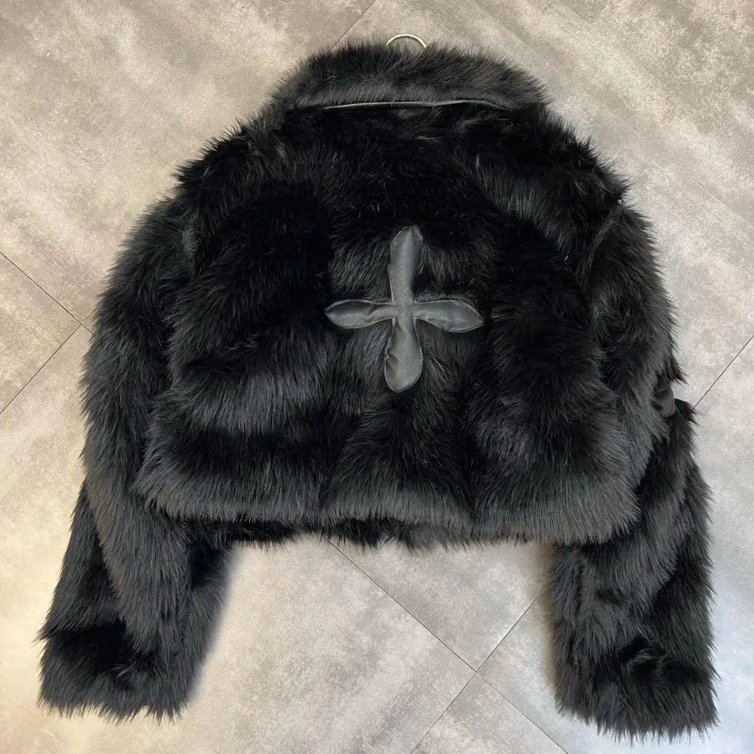 Black Faux Fur Coat - Premium Limited Edition Style