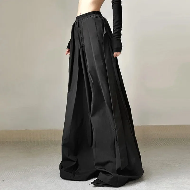 Fashionable Gothic Baggy Pants Premium Cotton Blend