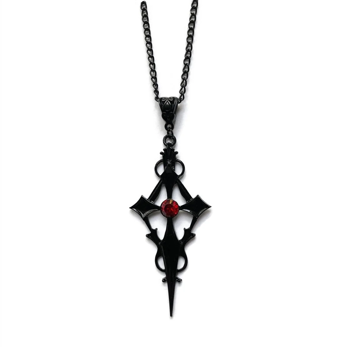 Charismatic Cross Pendant Necklace in Premium Alloy