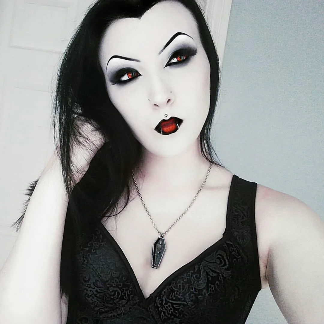 Black Lace-Up Gothic Corset Top Plus Size