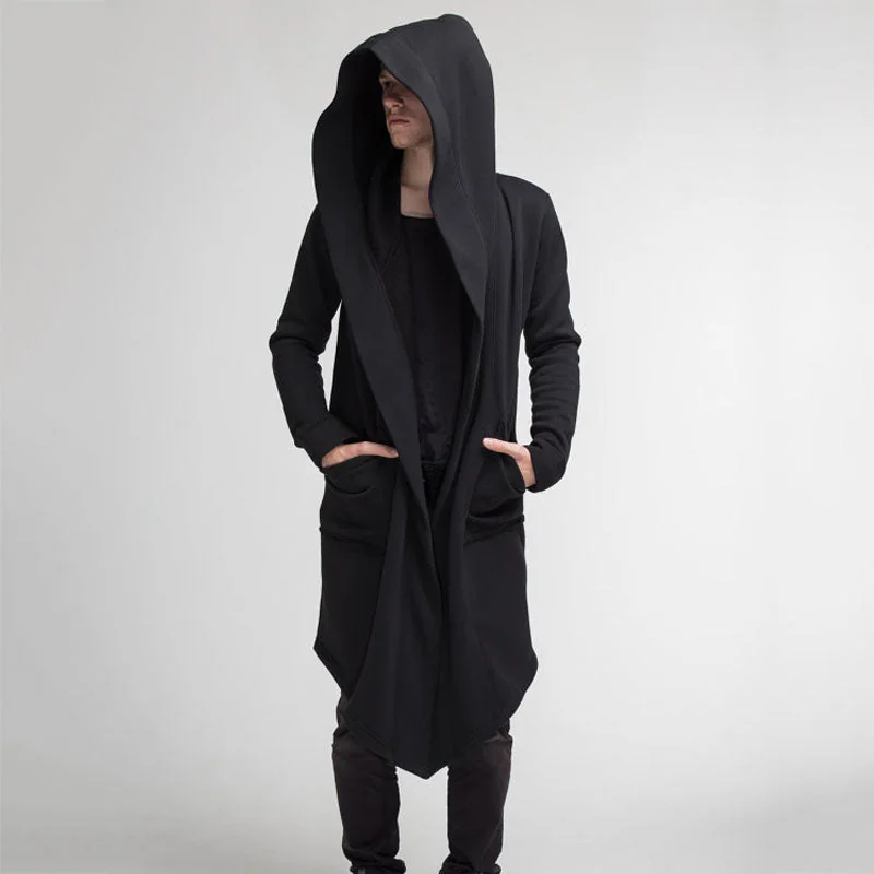 Mens Premium Hooded Trench Coat - Limited Edition