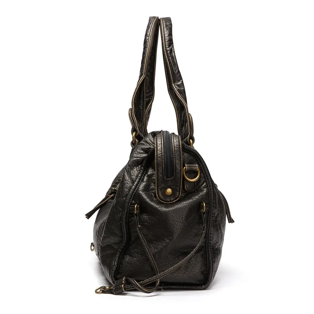 Black PU Leather Womens Bag - Limited Edition