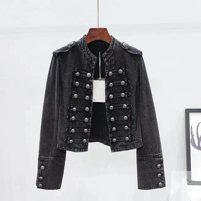 Stylish Vintage Denim Jacket for Women