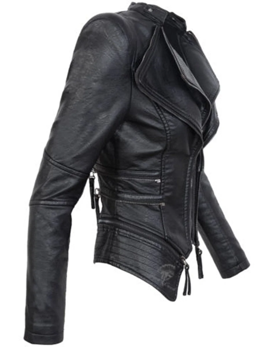 Faux Leather Womens Jacket - Limited Edition Grace