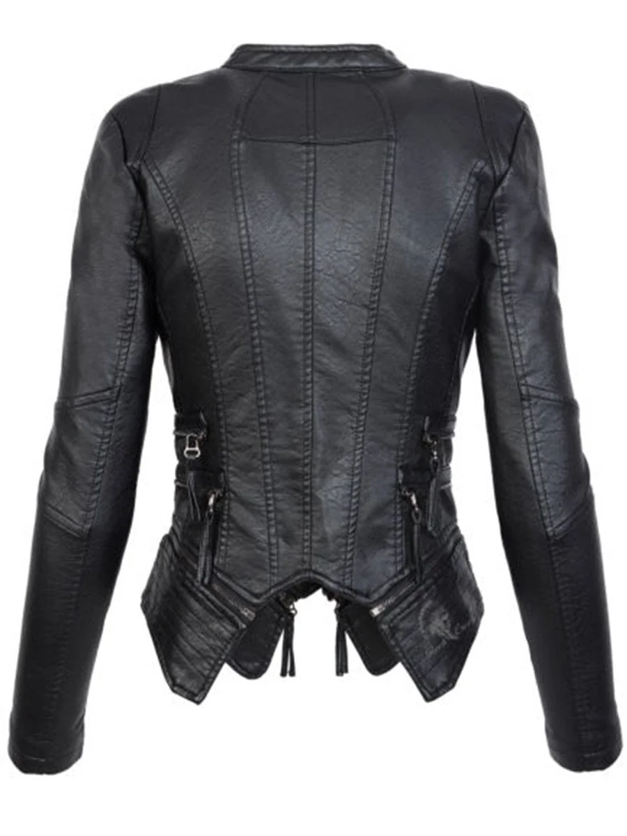 Faux Leather Womens Jacket - Limited Edition Grace