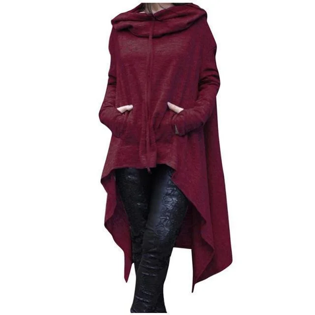 Womens Premium Cotton Hooded Sweatshirt