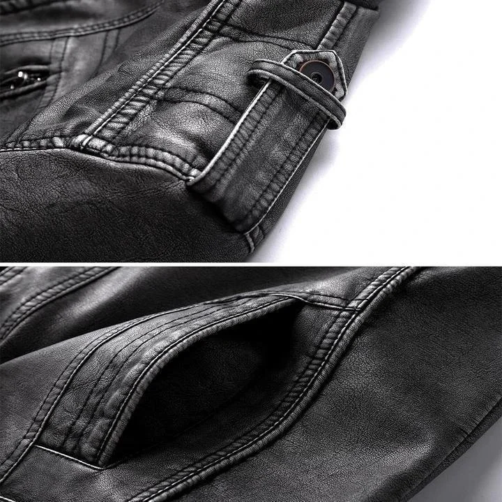 Premium Black Leather Jacket - Limited Edition