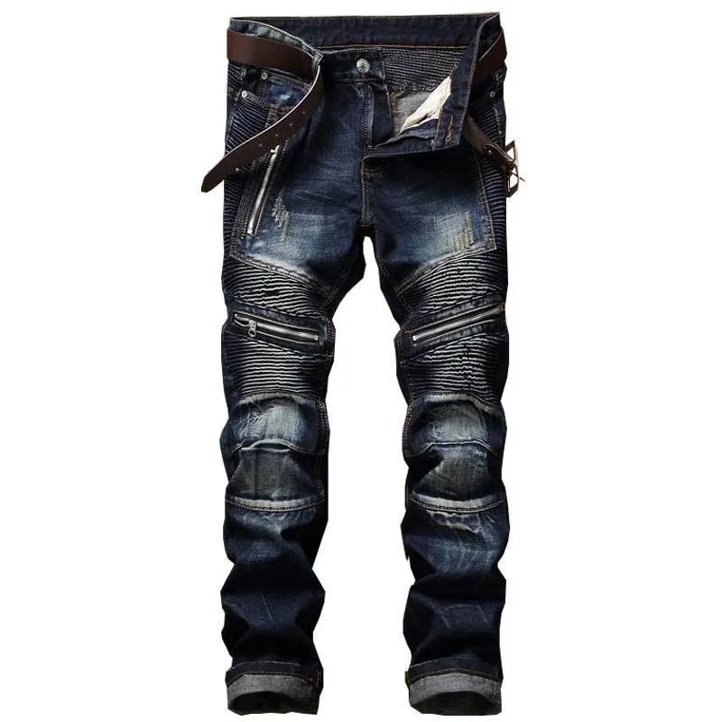 Limited Edition Cotton & Polyester Blend Mens Jeans