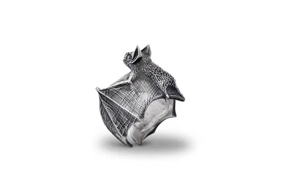 Unique Bat Style Zinc Alloy Ring