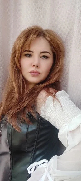 Faux Leather Lace-Up Corset Dress