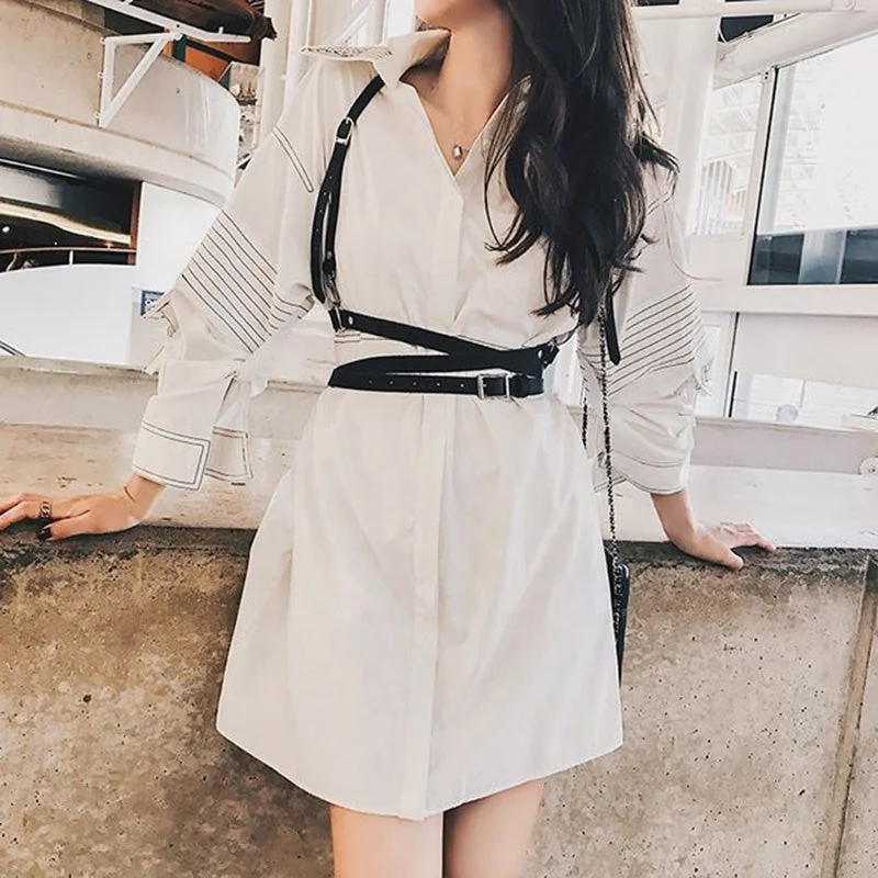 Crossbody O-Ring Buckle Body Harness Straps