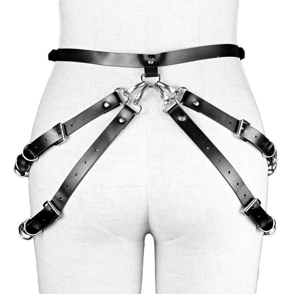 Punk Gothic Chains Statement Hip Belt
