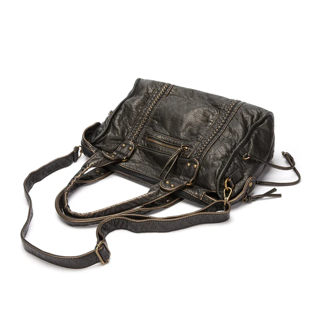 Black Premium PU Leather Womens Bag - Limited Edition