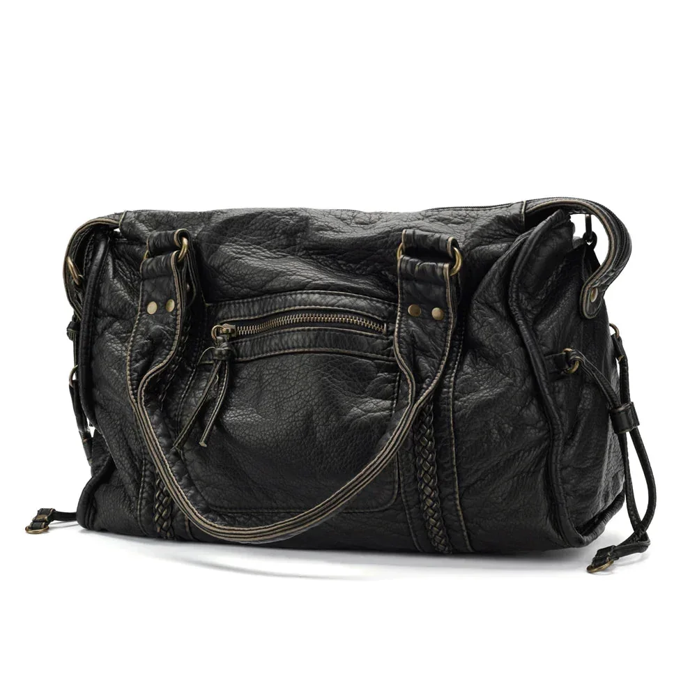 Black Premium PU Leather Womens Bag - Limited Edition