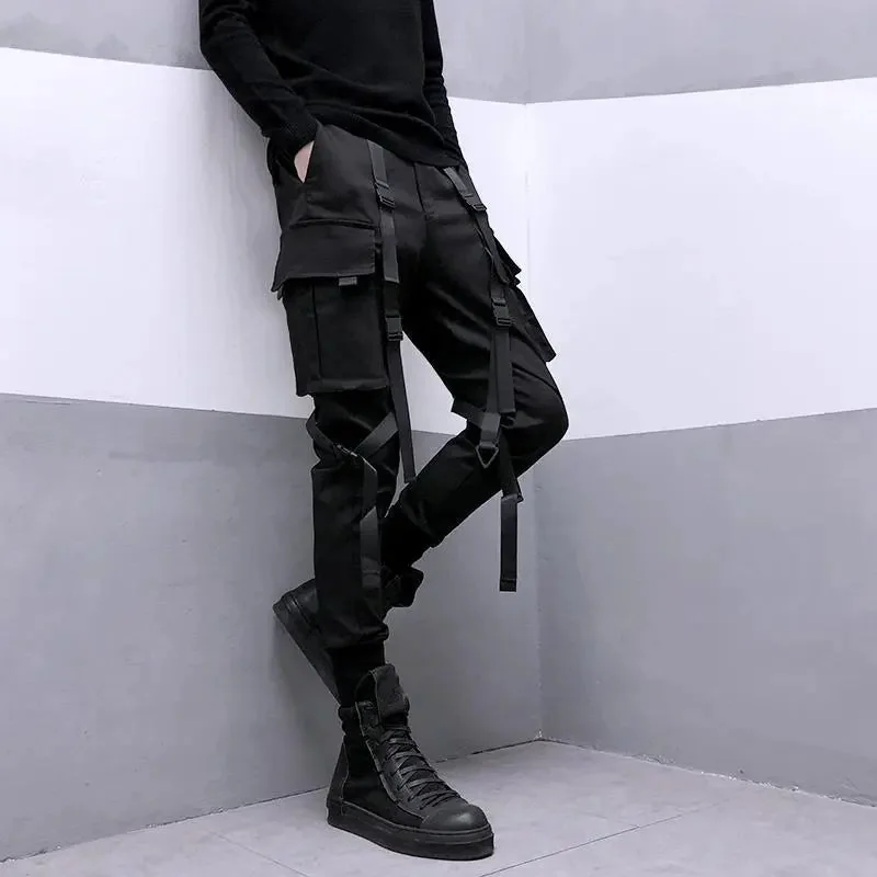 Classic Black Cargo Pants for Men