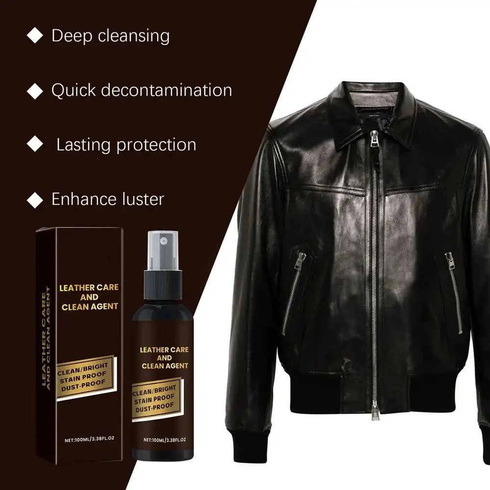 Leather Jacket Maintenance Spray - Protect, Nourish, Revitalize