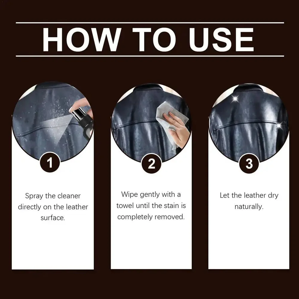 Leather Jacket Maintenance Spray - Protect, Nourish, Revitalize
