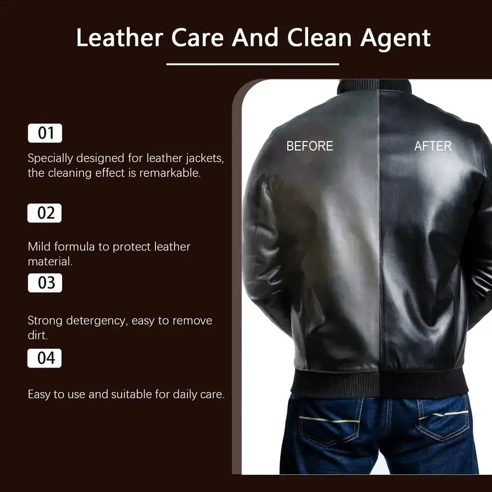 Leather Jacket Maintenance Spray - Protect, Nourish, Revitalize