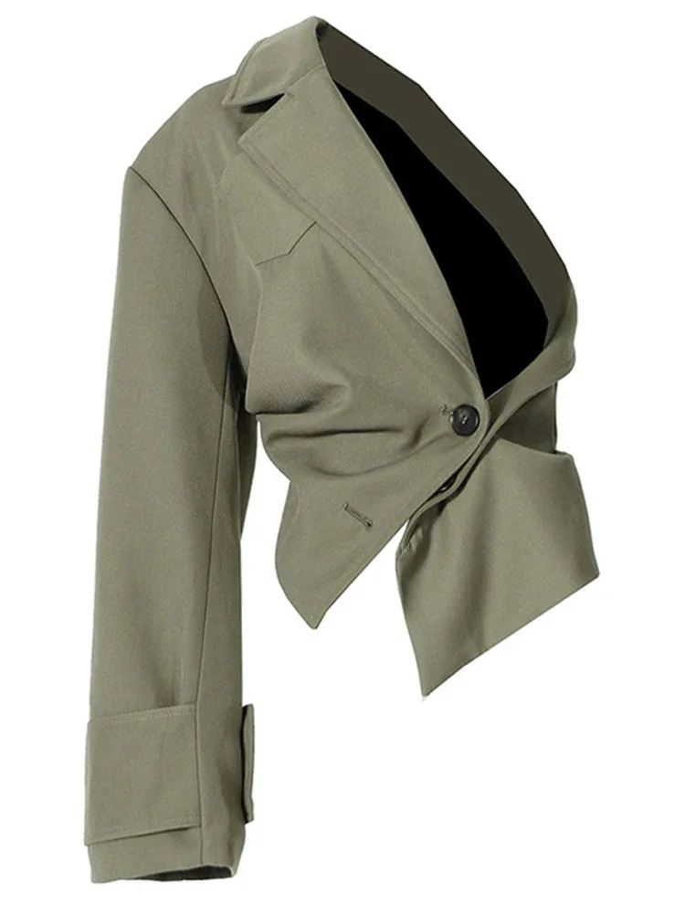 Green Trench Coat Jacket Womens Elegant Style