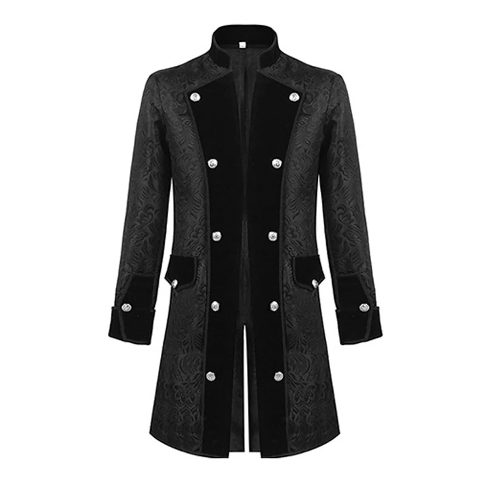 Mens Black Gothic Tailcoat Jacket