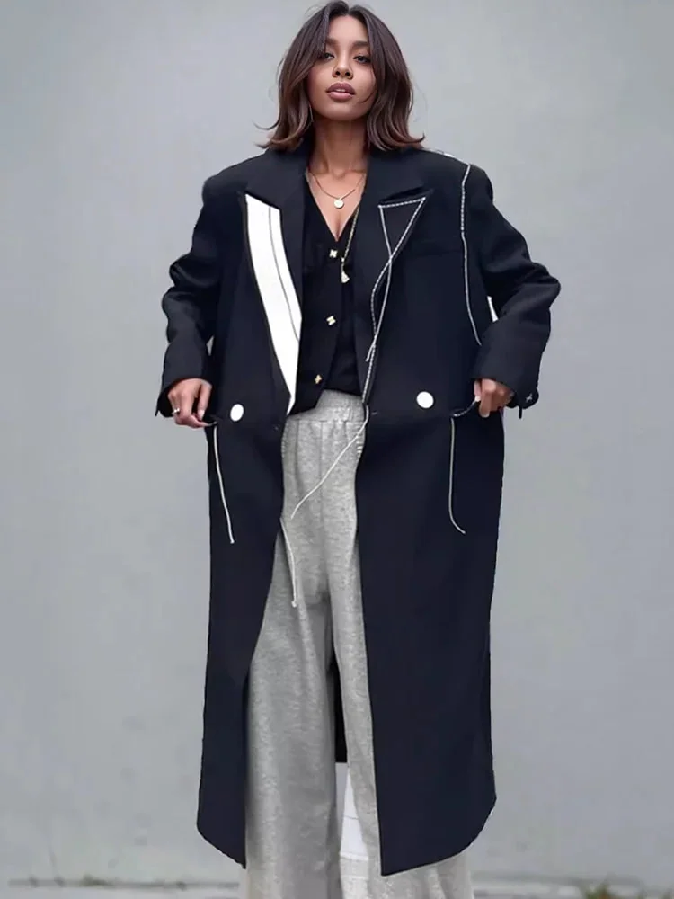 Black Premium Trench Coat for Women