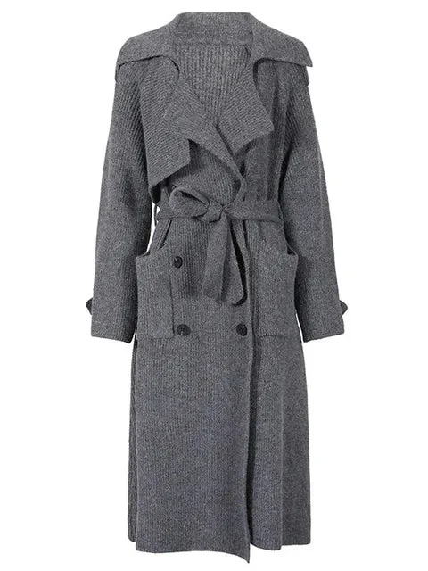 Elegant Knit Cardigan for Women in Premium Cotton Blend