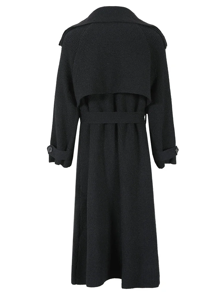 Elegant Knit Cardigan for Women in Premium Cotton Blend