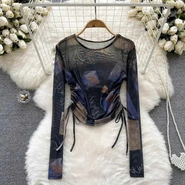 Vintage Cotton Blend Womens Shirt - One Size Limited Edition