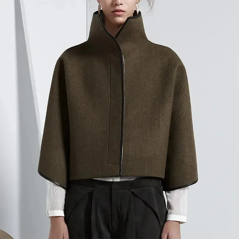 Premium Vintage Cotton Polyester Womens Bomber Jacket