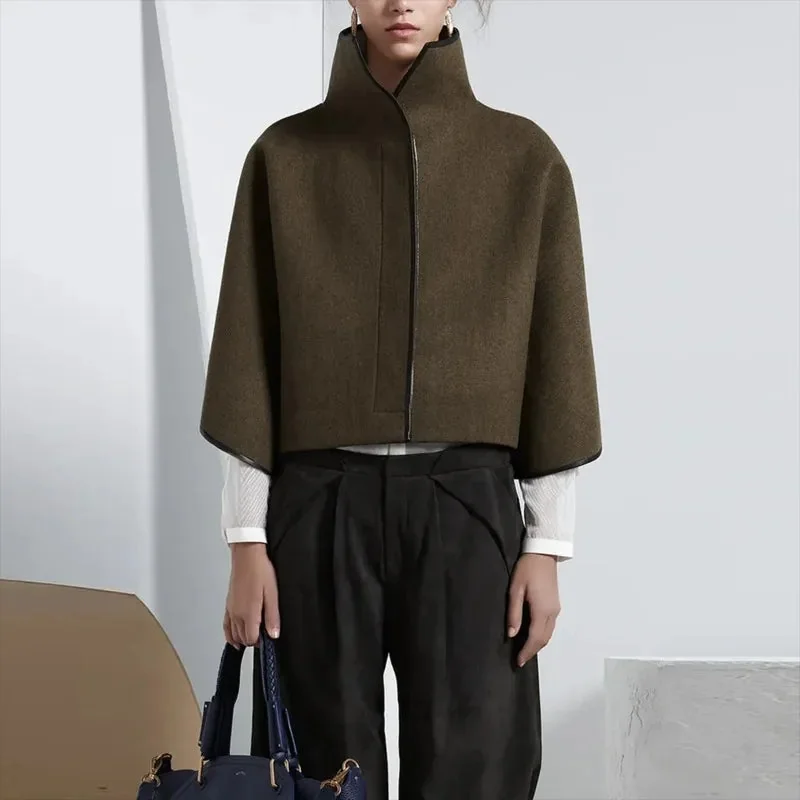 Premium Vintage Cotton Polyester Womens Bomber Jacket