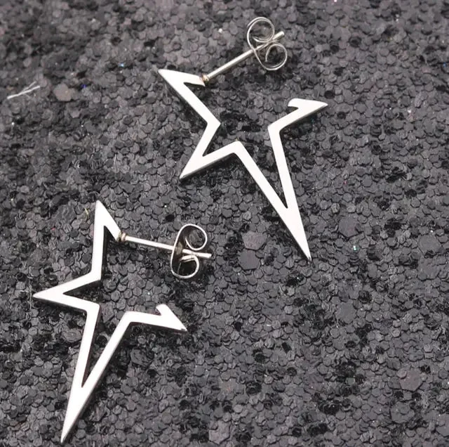 Premium Metal Stud Earrings for Women