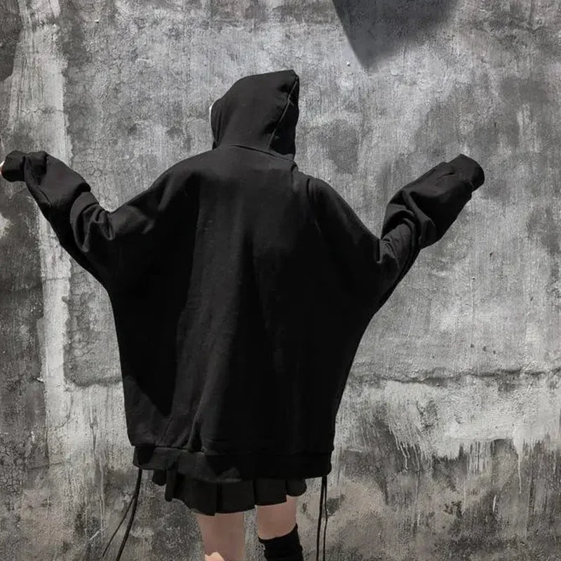 Black Hooded Sweatshirt for Men