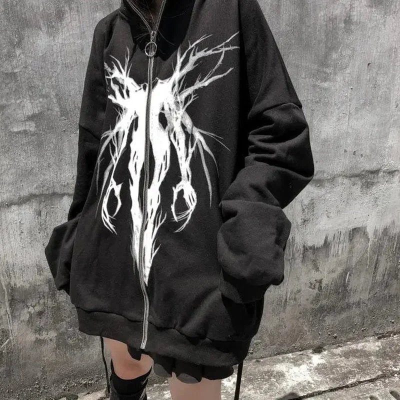 Black Hooded Sweatshirt for Men