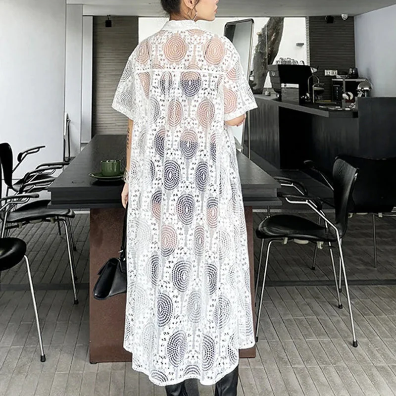 Limited Edition Cotton & Polyester Womens Shirt Dress