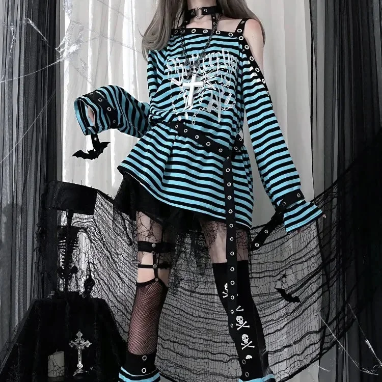 Stylish Womens Cotton Polyester Blend Long Sleeve Top